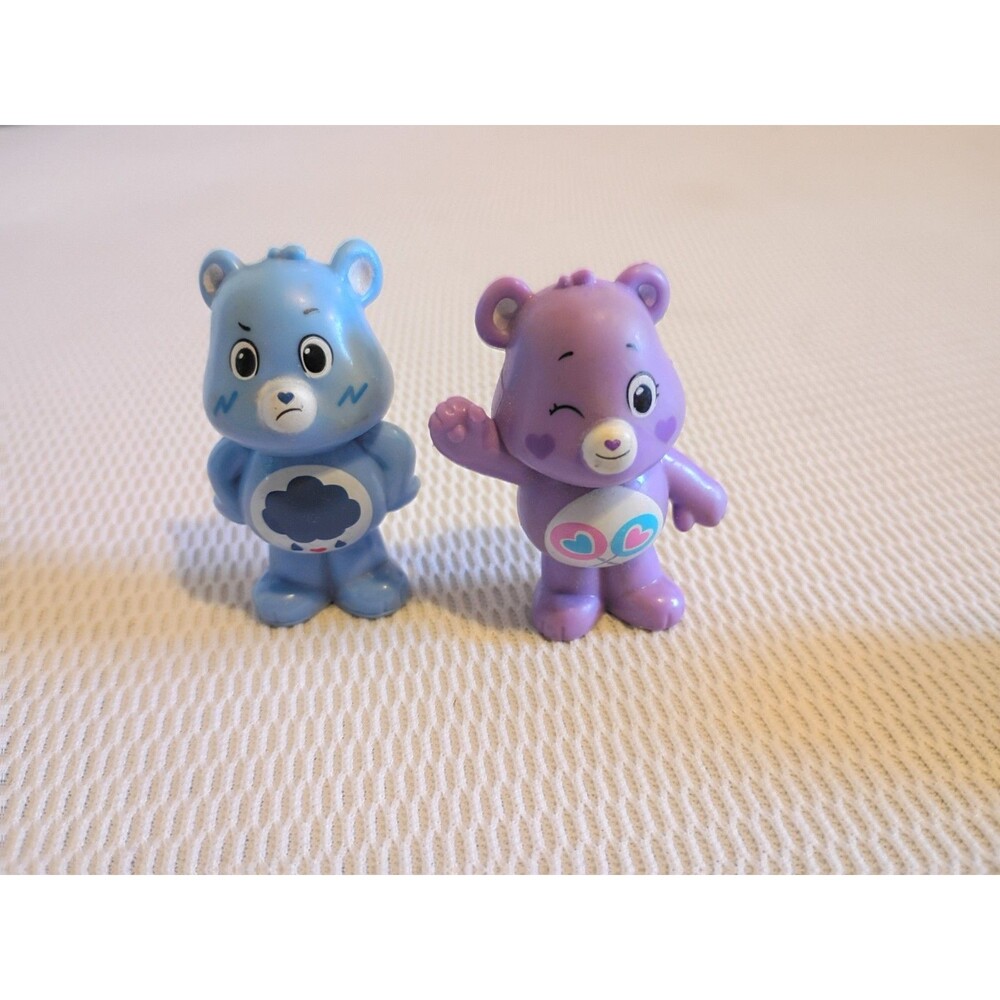 Care Bears Collectible Mini Acrylic Figurines 2020 – 2” Figures – Set of 2